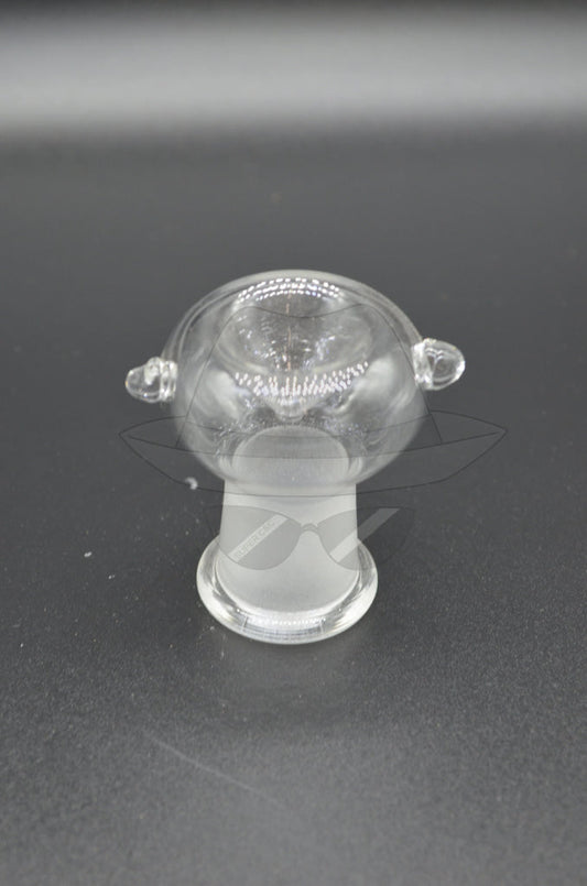 D017-Clear 18 Female Dry GLASS BOWL