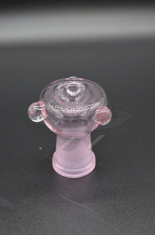 D018-Pink 18 Female Dry GLASS BOWL