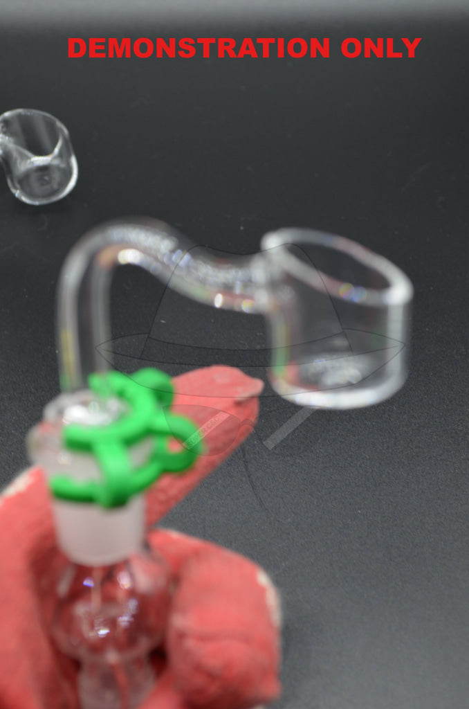 D201-14 GREEN GLASS ON GLASS SECURE CLIP