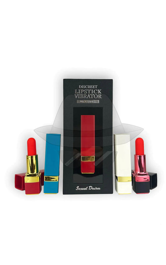 DISCREET LIPSTICK VIBRATOR WITH 10 FUNCTIONS