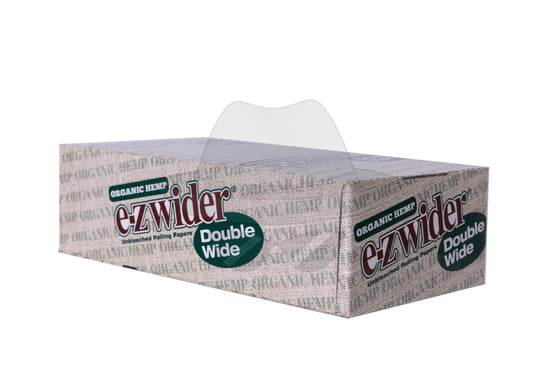 E-Z wider Organic Hemp Rolling Paper | Display of 24 packs