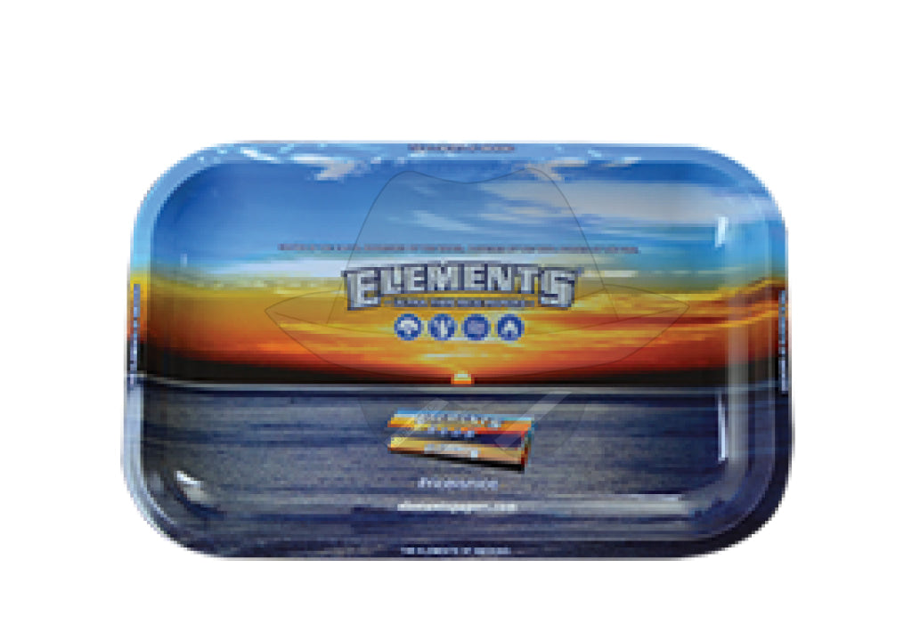 Elements Metal Rolling Tray -Small( 7 inch X 11 inch)