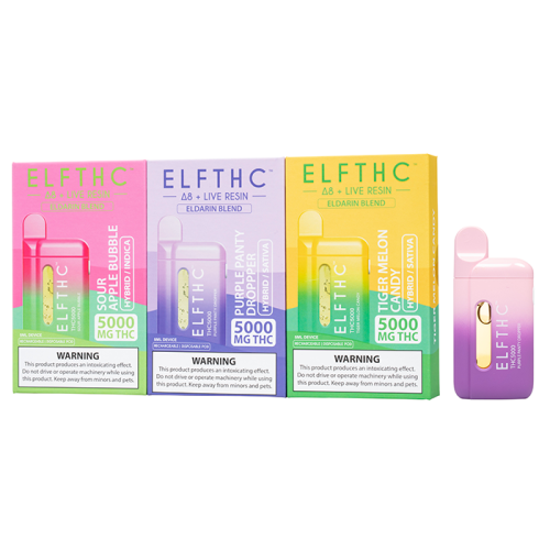 ELF THC ELDARIN BLEND DISPOSABLE 5G (5 Count Display Box)