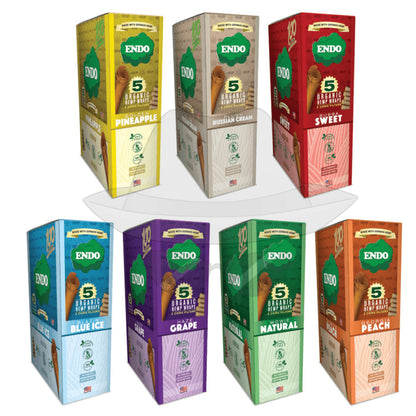 Endo Organic Wraps 5 Cone Filter-15 Display