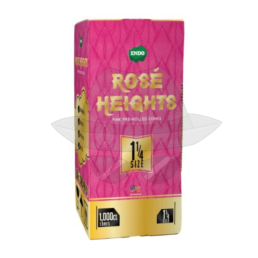 Endo Rose Heights Premium Pink Cones-1000ct