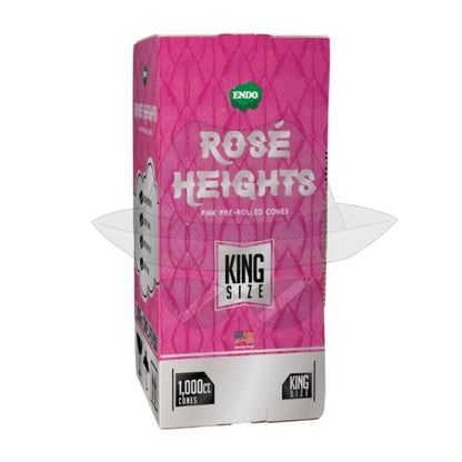 Endo Rose Heights Premium Pink Cones-1000ct