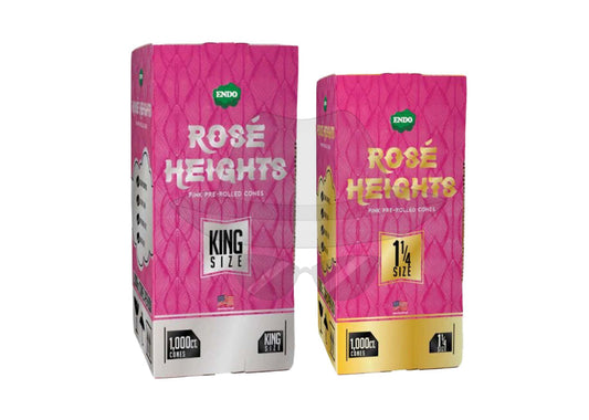 Endo Rose Heights Premium Pink Cones-1000ct