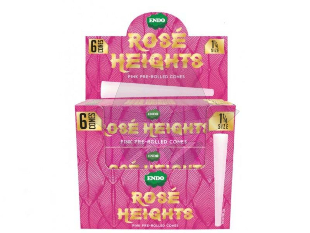 Endo Rose Heights Premium Pink Cones (24 count display)