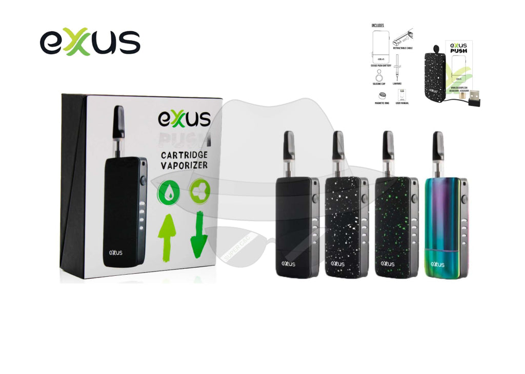 EXXUS VAPE PUSH CARTRIDGE VAPORIZER