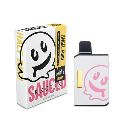 Half Baked Sauced Exotix 4G Live Sauce THC Vape