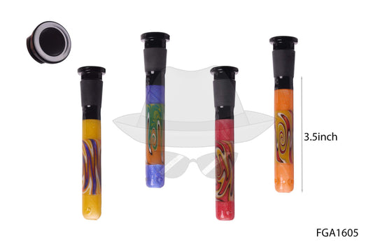 FGA1605 Black Zig Wag Down Stem