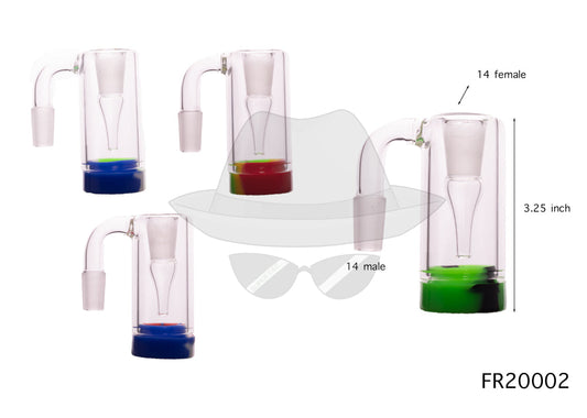 FR20002 14" Male Oil Catchers Set W/ Silicone Jar