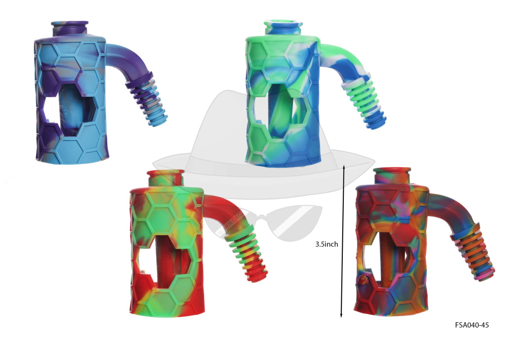 FSA040 Silicone Ash Catcher With Perc