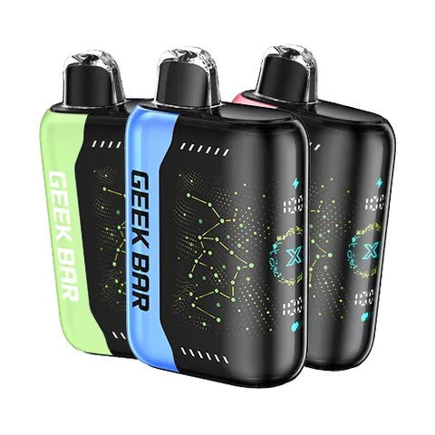 Geek Bar Pulse X 25000 Disposable Vape (5%, 25000 Puffs) - Pack of 5