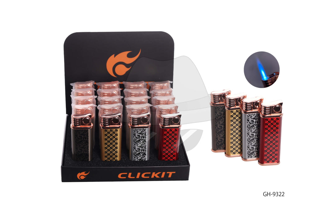 GH-9322 Clickit Torch Lighter-20ct