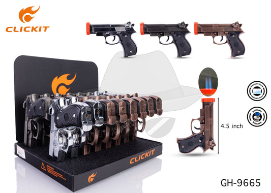 GH-9665 Clickit Lighter -16pcs