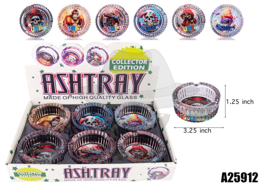 GLASS ASHTRAY A25912