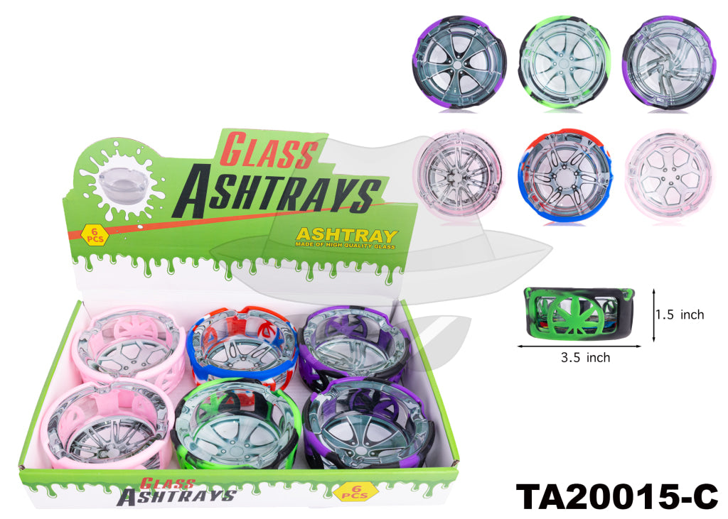 GLASS ASHTRAY TA20015