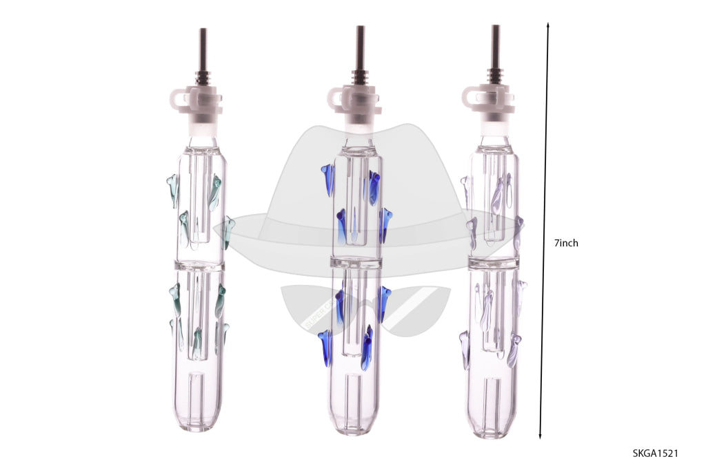 Glass Nectar Collector w/Titanium Nail