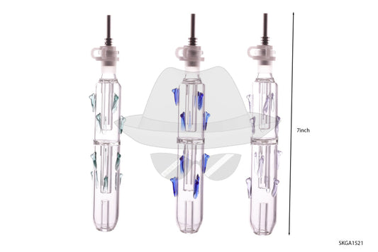 Glass Nectar Collector w/Titanium Nail