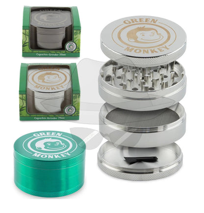 GM134 GREEN MONKEY CAPUCHIN GRINDER 75mm