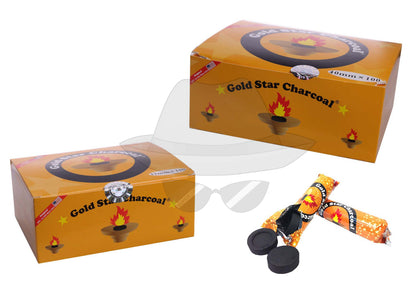 Gold Star Hookah Charcoal 33mm/40mm