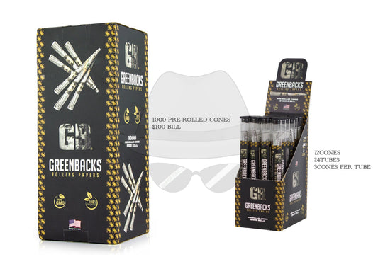 Greenbacks Pre-Rolled Cones
