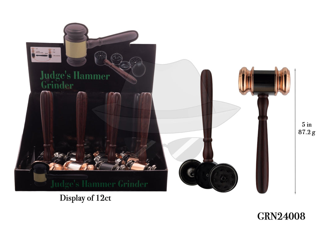 GRN24008 Hammer Metal pipe &  Grinder - 12ct