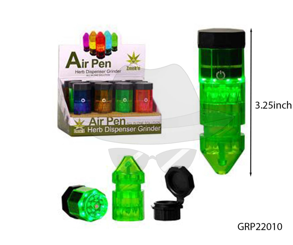 GRP22010 Air Pen Herb Dispenser Grinder-12ct