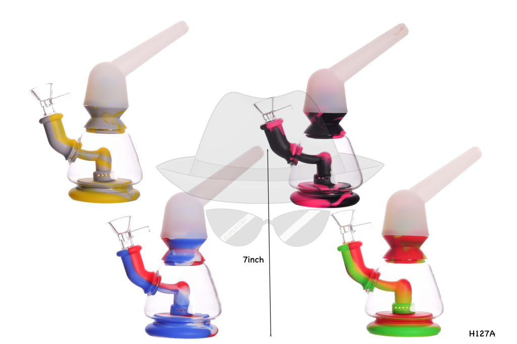 H127A Silicone Water Pipe