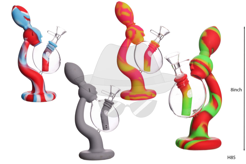 H85 Queen Silicone Water Pipe