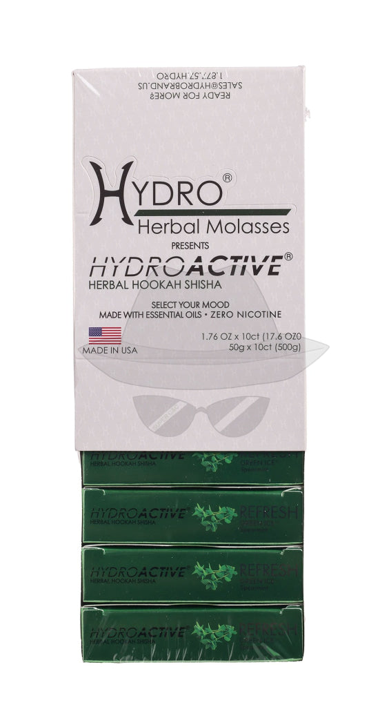 HydroActive® Herbal Shisha 50g Carton ( 10 Retail Units)