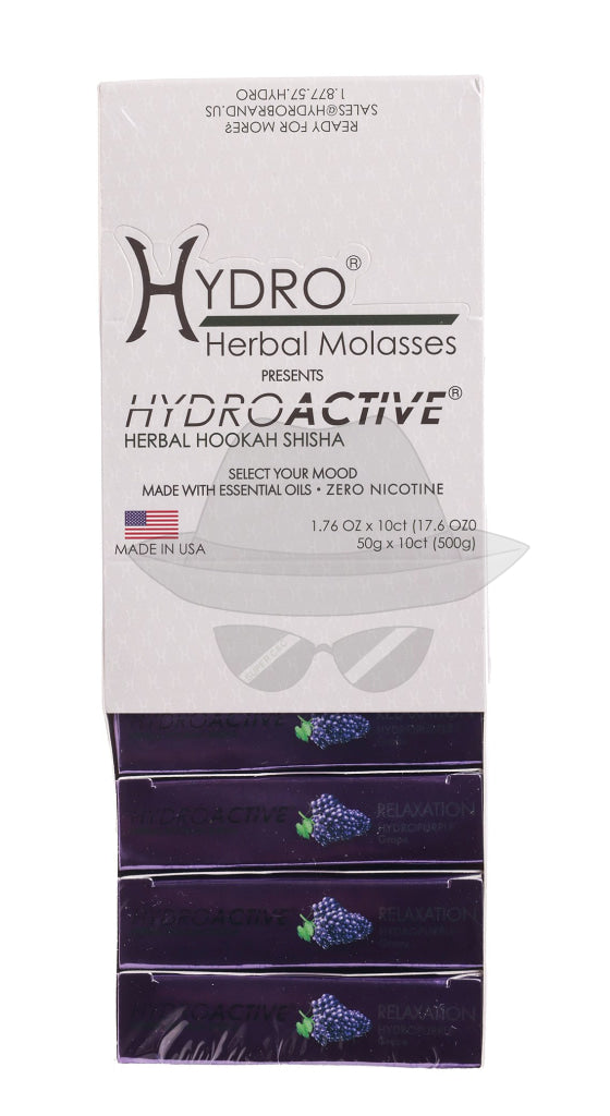 HydroActive® Herbal Shisha 50g Carton ( 10 Retail Units)