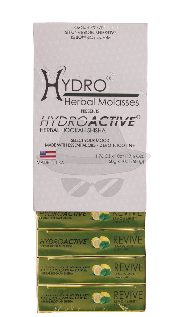 HydroActive® Herbal Shisha 50g Carton ( 10 Retail Units)