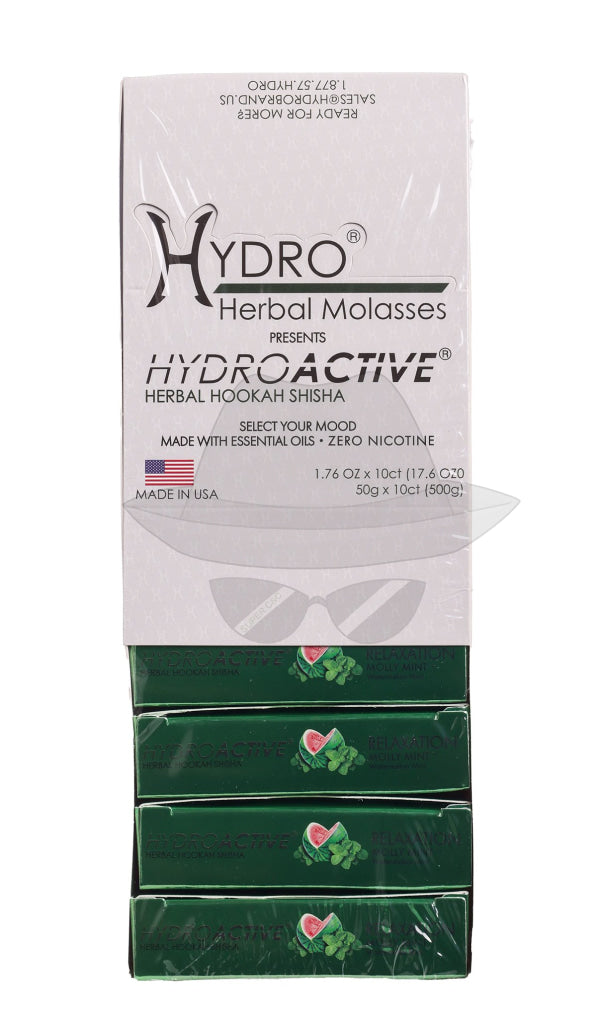 HydroActive® Herbal Shisha 50g Carton ( 10 Retail Units)
