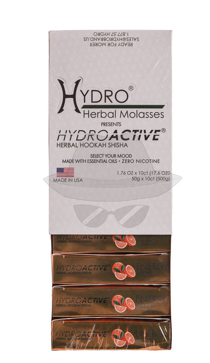 HydroActive® Herbal Shisha 50g Carton ( 10 Retail Units)
