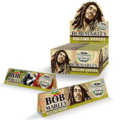 Bob Marley Original Hemp Paper 50pc King Size Tips