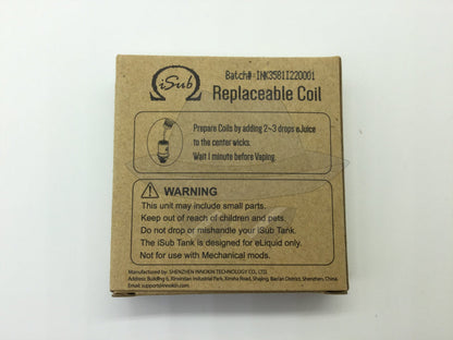 iSub G Coil(0.5ohm) pack Of 5