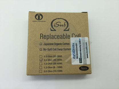 iSub G Coil(0.5ohm) pack Of 5