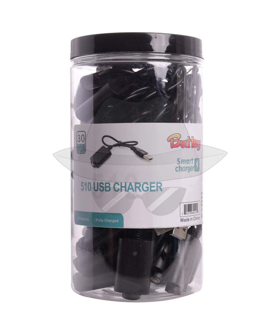 Jar of 30ct EGO 510 Charger