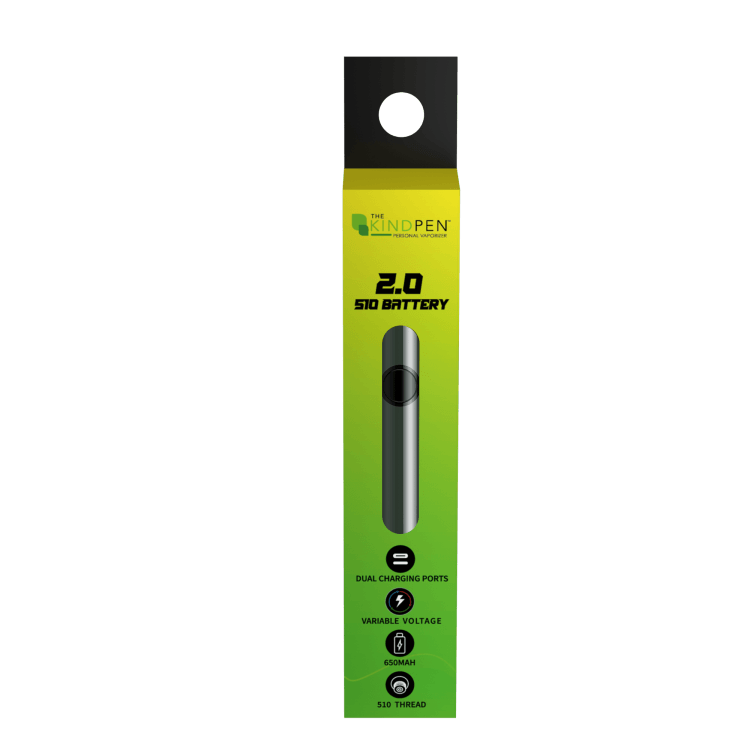 The Kind Pen Dual Charge 650mAh Variable Voltage 510 Battery
