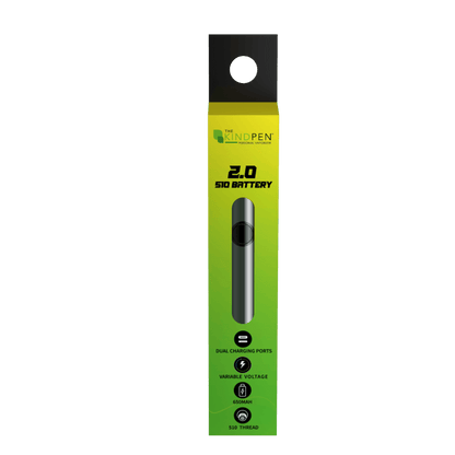The Kind Pen Dual Charge 650mAh Variable Voltage 510 Battery