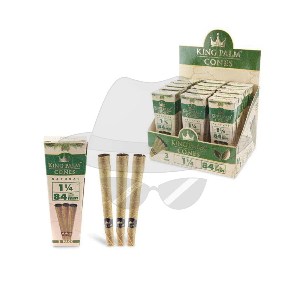 King Palm cones 84mm/70mm -15ct