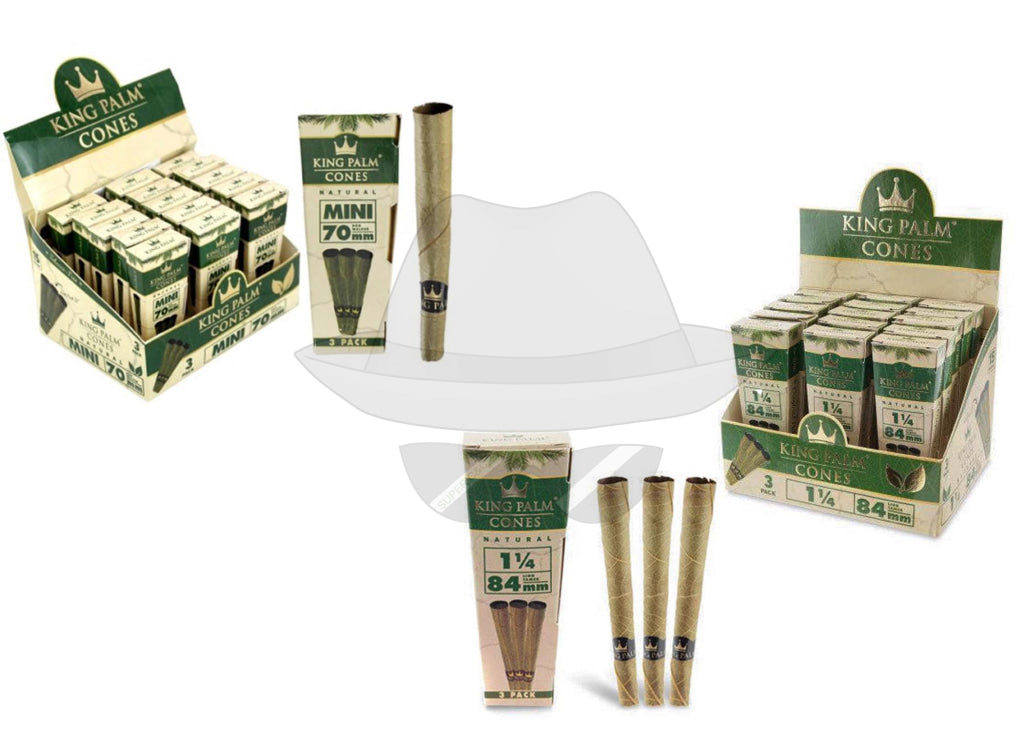 King Palm cones 84mm/70mm -15ct