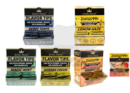 King Palm Flavor Tips - 2pk-50ct