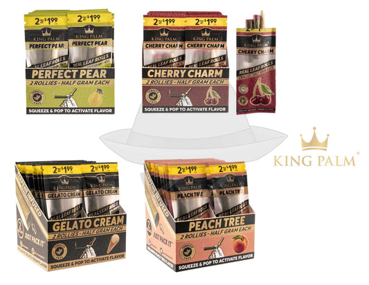 King Palm Wraps - 2 Rollie Rolls (20ct)