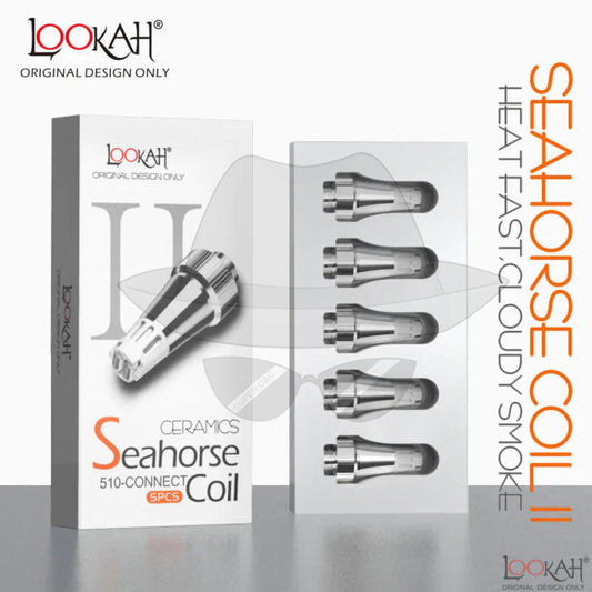 Lookah - Seahorse II Ceramic Coil 5 Pack