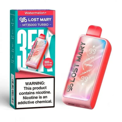 Lost Mary MT35000 Turbo Disposable Vape (5%, 35000 Puffs) - Pack of 5 - image 3