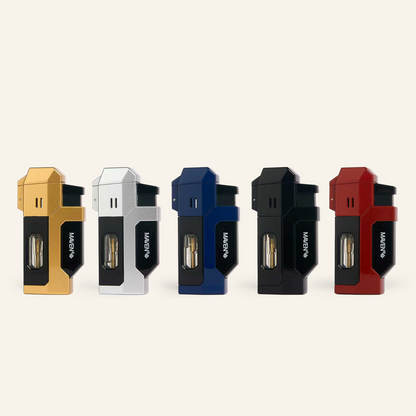 Maven Fairmont Single Jet Cigar Torch Lighter — 6ct Display