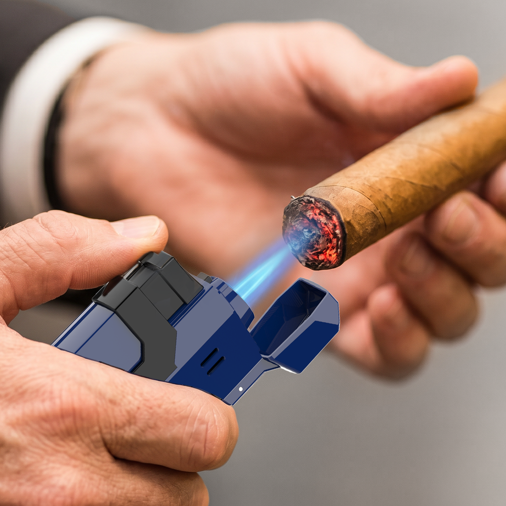 Maven Fairmont Single Jet Cigar Torch Lighter — 6ct Display